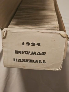 1994 Bowman Baseball Complete Set 1-682 NRMT - Picture 1 of 2