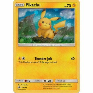 Pokémon TCG Pikachu, Sun & Moon Promo - SM183