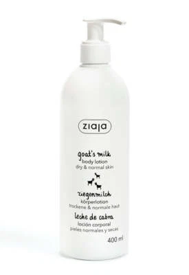 Ziaja Goat’s Milk Moisturising Body Lotion 400Ml OFFICIAL UK