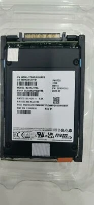 DELL EMC PowerStore 1000T 005053702 005053703 1.92TB NVME  SSD hard Drive - Image 1 of 3