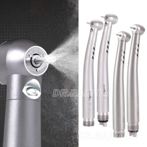 Dental Fiber Optic LED E-generator/ High Speed Handpiece Push Button 2/4 Holes - Picture 1 of 26