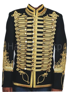 Napoleonic British 11th Hussars Tunic Jacket Adam Ant Style Hussars Jacket - Picture 1 of 6