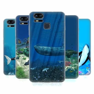 OFFICIAL SIMONE GATTERWE LIFE IN SEA SOFT GEL CASE FOR ASUS ZENFONE PHONES - Picture 1 of 7