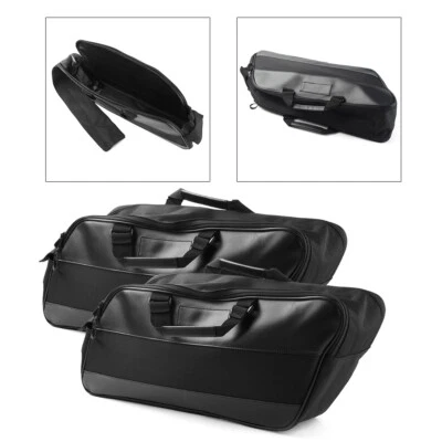 Saddlebag Travel Paks Luggage Bag For Harley Touring Street Tour Glide Road King Foto 1 de 4