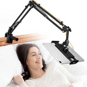 Supporto per Tablet per Letto Tavolo Supporto per Treppiede Ipad 360° Rotabile C - Zdjęcie 1 z 12