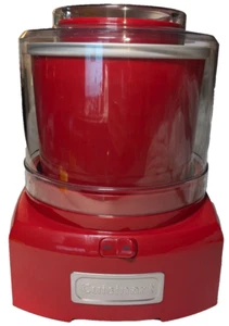 Cuisinart ICE-21R Frozen Yogurt - Eis & Sorbet Maschine - Rot - Bild 1 von 4