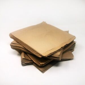 Papel marrón Bolsas Bolsas Encordado para bocadillos de alimentos comestibles tienda de regalos