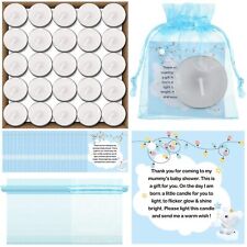 Tea Light Candles Baby Shower Favors Gifts Ideas For 50 Guests Party Games Set