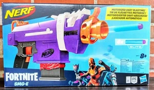 NERF Fortnite SMG-E Blaster - Pistola de Dardos Automática de Hasbro - Imagen 1 de 10