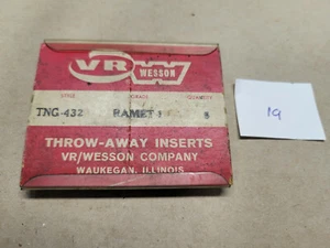 VR Wesson TNG-432 carbide insert grade ramet 1 - Picture 1 of 2
