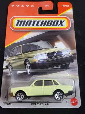 Volvo 240 2025 Matchbox 122/125 1986 amarillo nuevo casi como nuevo Foto 1 de 2