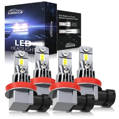 For Chevrolet Impala Limited 2014-2016 Sedan 4-Door LED Headlight Bulbs 72000LM - Изображение 1 из 4