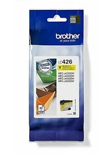 BROTHER LC-426Y Inkjet Cartridge, Yellow, Single Pack, Standard Yield, includes - Photo 1/9
