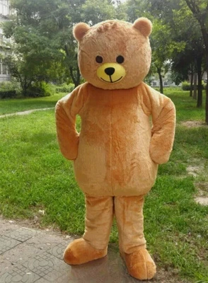 Halloween Oso Mascota Disfraz Juegos con disfraces Fiesta Ropa Carnaval Adultos Foto 1 de 3