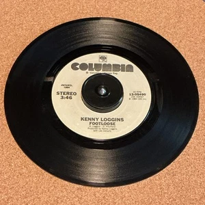 Kenny Loggins 45RPM “Footloose” 1984 80s Pop Rock 7” Movie Soundtrack - Imagen 1 de 2
