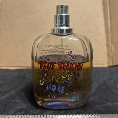 Perfume True Religion LOVE HOPE DENIM 3,4 OZ ¡Probador RARO! 65% sigue siendo envío gratuito! Foto 1 de 4