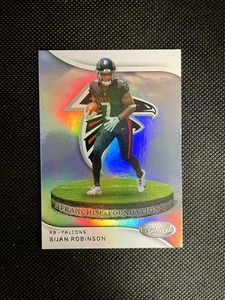 2023 Panini Certified Bijan Robinson Franchise Foundations Rookie Falcons - Picture 1 of 9