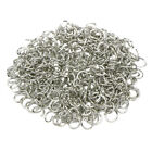 200 Pcs Findings Open Jump Rings Silver Hand Jewelry Charm