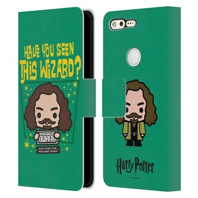 OFFICIAL HARRY POTTER DEATHLY HALLOWS I LEATHER BOOK CASE FOR GOOGLE PHONES - Image 1 of 4