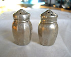 Vintage Presto Ccc Nickel Silver Salt & Pepper Shakers ~