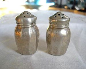 Salero y pimentero Presto CCC níquel plata vintage ~ - Imagen 1 de 6