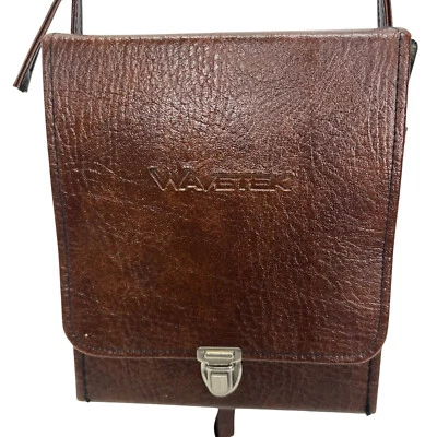 De Colección Wavetek Marrón Cuero Sintético Multímetro Bolso Cartera Estuche Beckman 80 Defectos Foto 1 de 4