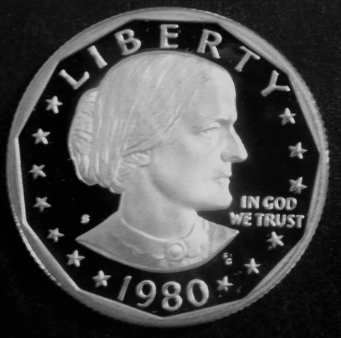 1980-S Deep Cameo GEM Proof (Susan B Anthony) US One Dollar from Proof Sets Cover