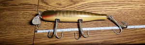 VINTAGE CREEK CHUB WOODEN PIKIE LURE !!!!!PRICE REDUCED!!!!! - Picture 1 of 4