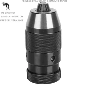 Keyless J6 1-16MM Precision Drill Chuck, CNC Lathe Milling Self Tighten - Picture 1 of 3