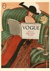 Vogue Magazine Cover Oryginalny Vintage Art Deco Druk Płyta książkowa