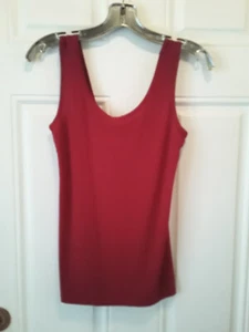 Gitane Womens size S Red NWT Tank Top/Blouse made in Canada poly/spandex co 1464 - Picture 1 of 3