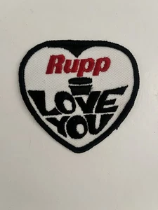 Rupp I Love You Snowmobile patch 3"x3" NEW - Picture 1 of 2
