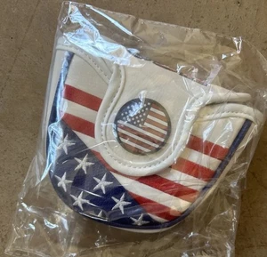 Golf Mallet Putter Covers Magnetic Closure USA Headcover - Picture 1 of 6