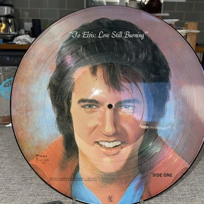 Various - To Elvis: Love Still Burning FSP 1001, U.S 1978 Tribute Picture disc - Image 1 of 3