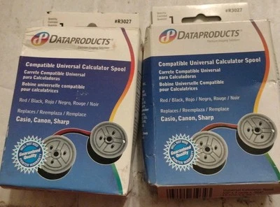 Dataproducts R3027 Compatible Ribbon Black/Red New Box X2 Unopened Free Shipping - Image 1 of 4