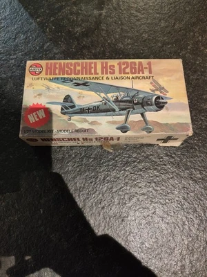 Maquette Avion Airfix HENSCHEL Hs 126A-1 1/72 - Photo 1/4
