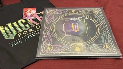 STEPHEN SCHWARTZ FIRMADO MALVADO PARA BUENA IMAGEN DISCO 2X VINILO BOLSO TARJETA GLINDA E Foto 1 de 4