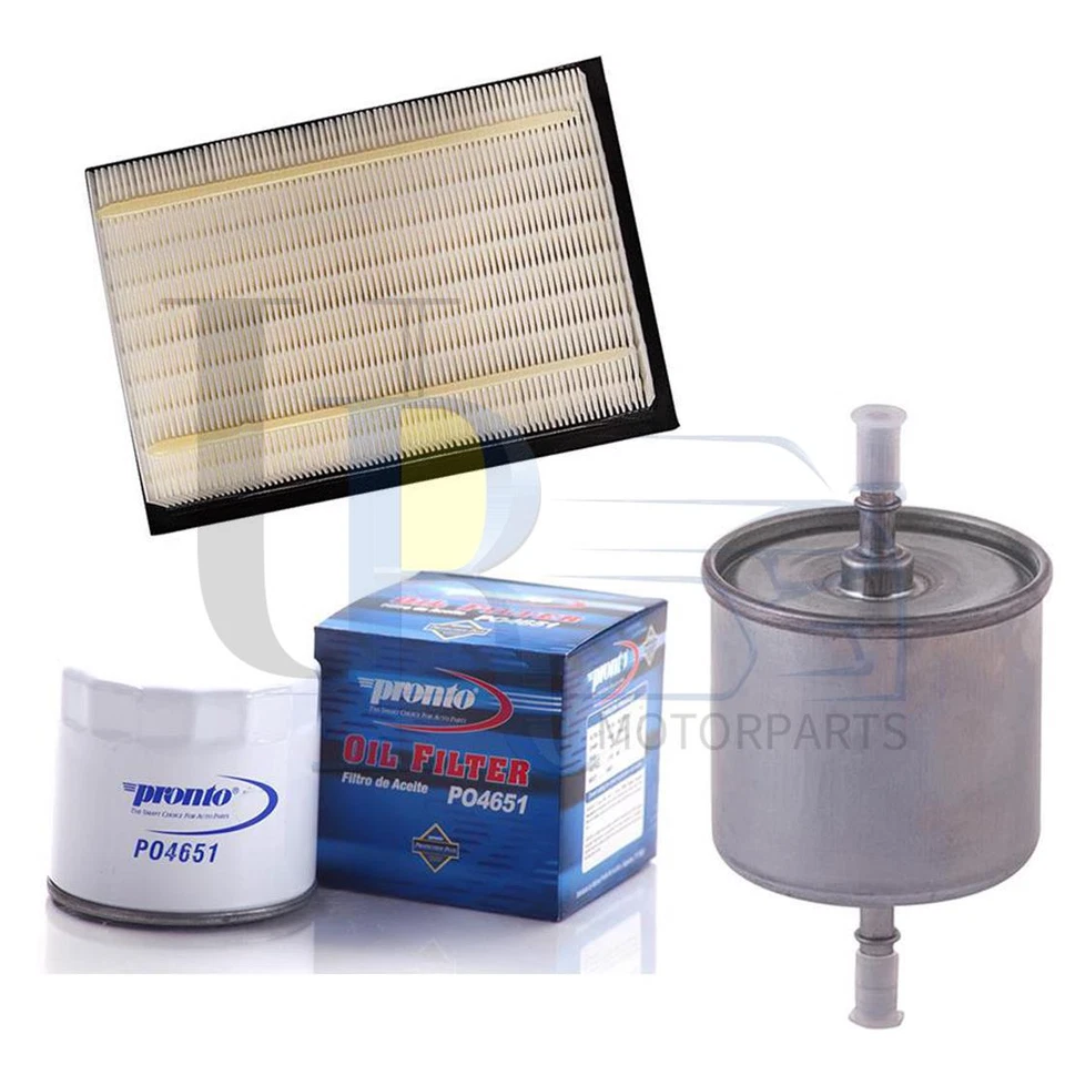 Filtro de aceite de motor Pronto 3 piezas filtro de aire filtro de combustible para Ford Escape 2007-2008 Foto 1 de 4