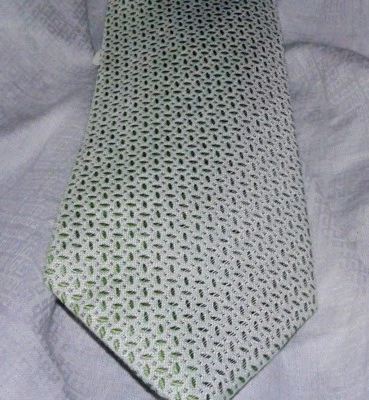  ISAIA NAPOLI   Silk/linen Tie Necktie Handmade IN ITALY - Image 1 of 4