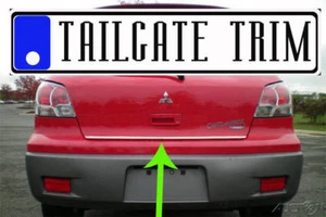 For Mitsubishi OUTLANDER 2003-2005 2006-2013 Chrome Tailgate Trunk Trim Molding - Picture 1 of 6