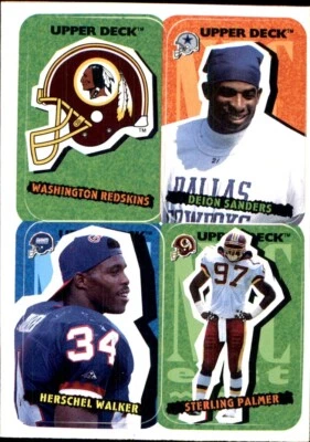 1995 Collector's Choice Update Stick-Ums NFL Football 🏈Card INSERTS 🏈YOU PICK - Image 1 of 4