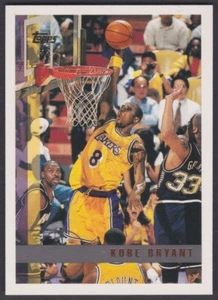 Tarjeta de baloncesto 1997-98 Topps Kobe Bryant #171 Los Angeles Lakers segundo año - Imagen 1 de 2