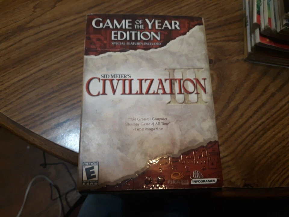 Civilization III Game of the Year Edition PC  Good Condition FREE SHIPPING! - Image 1 of 1