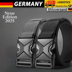 Taktischer Outdoor-Gürtel mit Schnellverschluss – Militär Arbeit Gürtel, Nylon - Bild 1 von 13