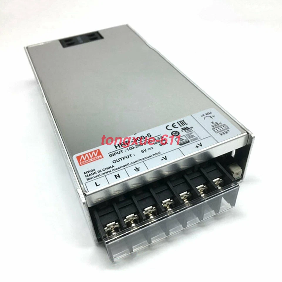 MEAN WELL HRP-300-5 5V 60A Switching Power Supply New Via FedEx or DHL - Image 1 of 4