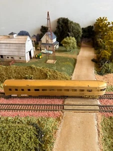 HO Coach Yard Brass Sun Valley/Nob Hill Lounge Observation Car. Unpainted. IOB. - Picture 1 of 9