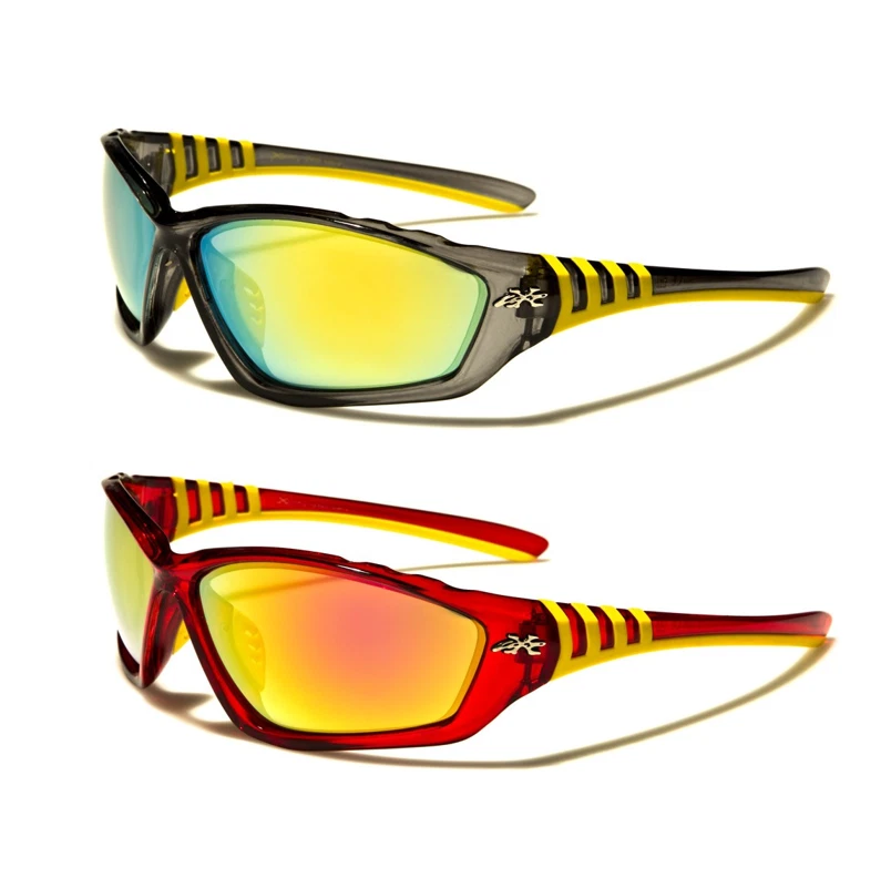 Gafas de sol X Loop espejo deporte béisbol golf ciclismo envoltura marcos de plástico para hombre Foto 1 de 1