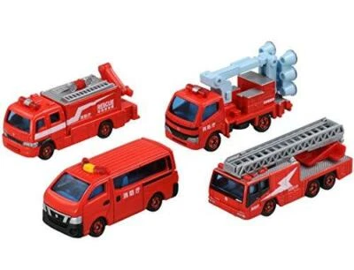 Japan Tomica minicar 4 camion dei pompieri 0272 - Immagine 1 di 4