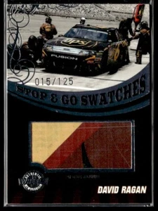 L5.973 - 2009 Wheels Main Event Stop and Go Swatches #SGBDR David Ragan /125 - Bild 1 von 2