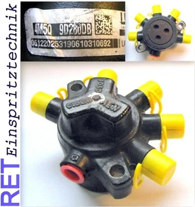 Kraftstoffverteiler 4M509D280DB Ford Focus Mondeo Transit 1,8 TDCI original - Bild 1 von 4